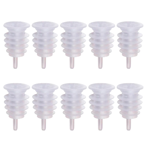 Bico Dosador de Plástico Biqueira Sem Ponta 10 Unidades