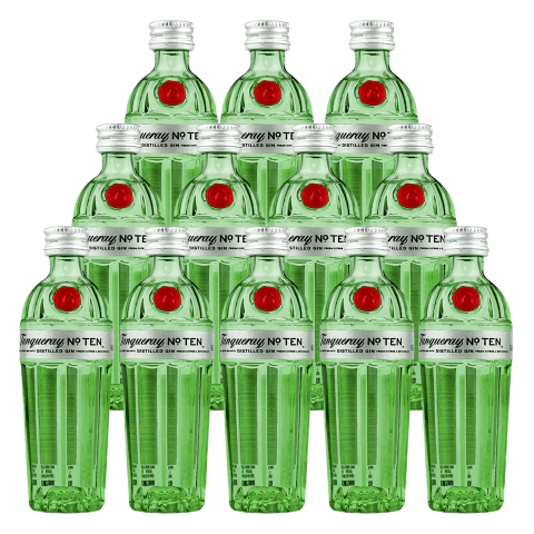 Miniatura Gin Tanqueray Ten London Dry 50ml 12 Unidades