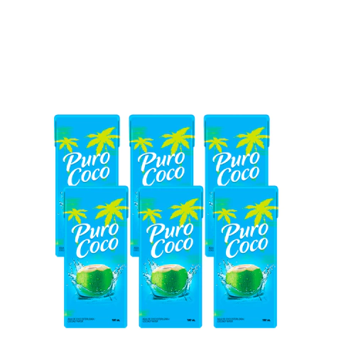 Água de Coco Puro Coco Maguary 180ml Maguary 6 Unidades