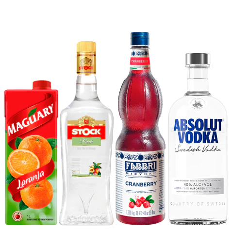 Combo Completo para Drink Sex on the Beach