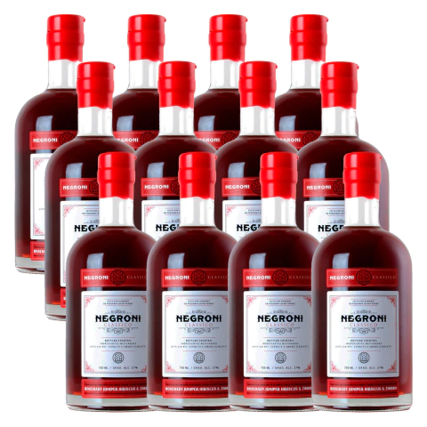 Drink Negroni Classico APTK Spirits 750ml 12 Unidades