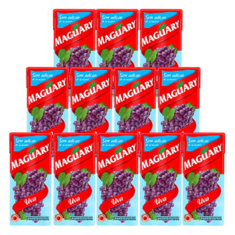 Suco Maguary Light de Uva 200ml 12 Unidades