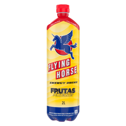 Energético Flying Horse Energy Drink Frutas Amarelas 2l