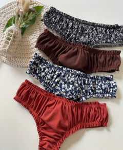 Pack x 6 Tanga Fru fru en internet