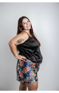 Camiseta saten con lycra - tienda online