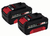 Pack 2 baterías Einhell 4.0Ah 18V Power X-Change 4511489