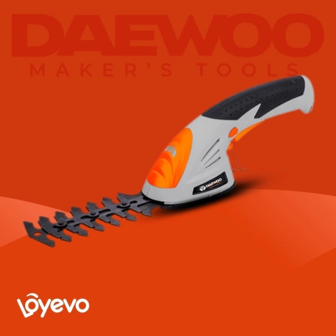 Cortacerco y Tijera Inalámbrico Daewoo DAHT72Li