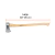 Hacha Tumba 1.5Kg Truper Mango de Madera 34" 14958 - comprar online