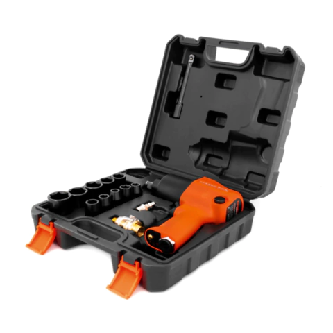 Llave de Impacto Neumática Hamilton 1/2" Kit 17 Pzas. HN30K