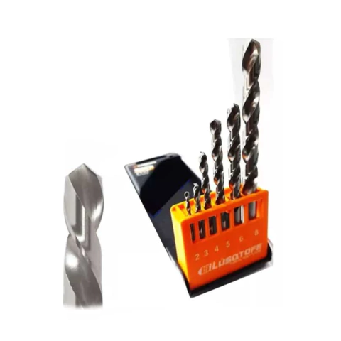 Juego de 6 Mechas Acero Rápido HSS Lusqtoff JMHSS6PZ-9