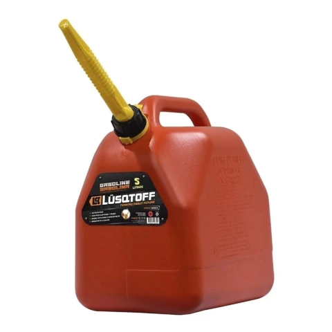 Bidón P/Combustible Lusqtoff 5 Litros Pico Vertedor PB05-N - comprar online