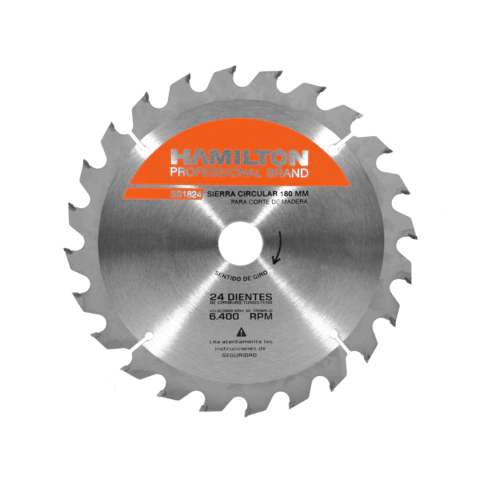 Disco Sierra Circular Hamilton 180mm