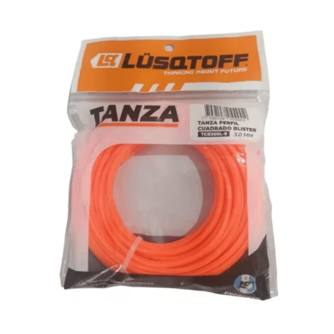 Tanza Cuadrada Lusqtoff 3mm x 10 Metros TCB300L-9