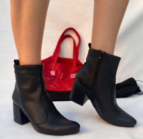 Nayla negro eco cuero - comprar online