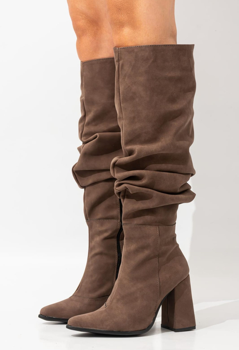 Mora gamuza marron - comprar online