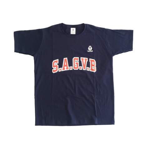 Remera Algodón SAGVB Azul - comprar online
