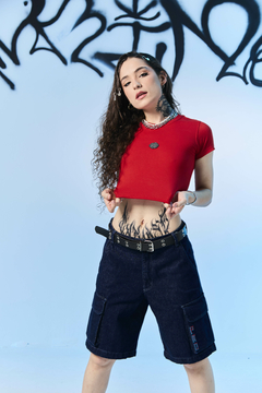 BABY TEE VERMELHO PMO - comprar online