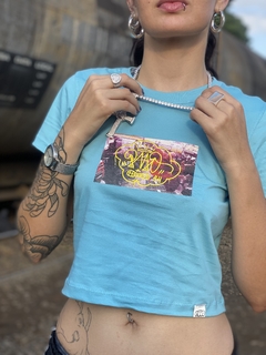 Imagem do Baby Tee MONGE Azul