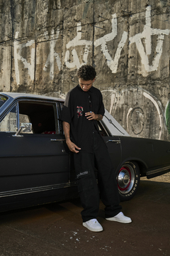 Imagem do CAMISA BUTTON LETTERING PRETO