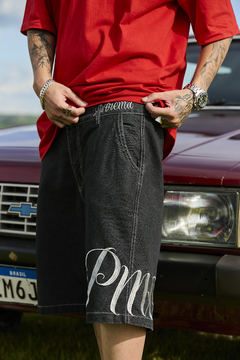 BERMUDA DJEANS DARK PMO LA CREMA - comprar online