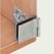 Dobradiça para Porta de Vidro com Espessura máxima de 5mm
