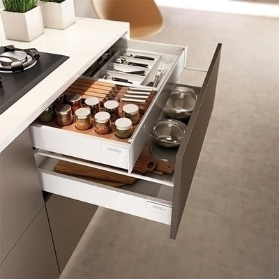 Corrediça Häfele Alto Drawer Altura 135mm - Cor: Prata