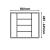 Organizador de Talheres UDON 500mm - Cor: Branco - comprar online