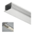 Perfil alumínio Para Fitas de LED - Montagem Embutida - Altura 11mm - loja online