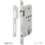 KIT Fechadura + Maçaneta Häfele ANGULI Aço Inox Escovado
