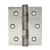 Dobradiça Häfele Aço Inox com Rolamento 3" x 2,5" (76mmx64mm) - 3 unidades