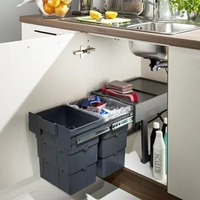 Lixeira Wasteboy com 2 recipientes 16 Litros