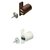 Kit Fecho magnético Força de Aderência 3 kg a 4 kg - 2 unidades