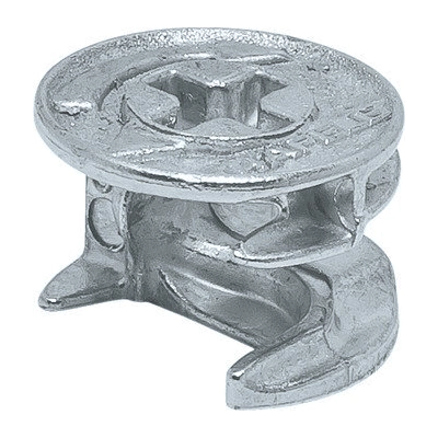 Kit Conector Minifix 15 Sem borda para Espessura a partir de 18mm - 10 unidades