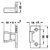Kit Conector KEKU AS - para Fixação de Painéis - 10 unidades - Listone Ferragens e Madeiras