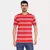 Camiseta Tommy Jeans Listras Masculina - Vermelho