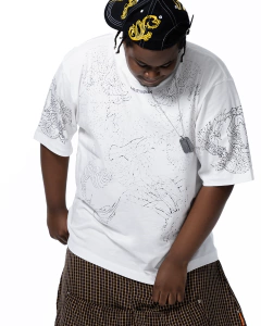 CAMISETA MAD ENLATADOS DRAG PLATE - OFF WHITE