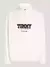 BLUSA TOMMY JEANS FABRIC ZIP POLAR - BRANCO - comprar online