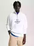MOLETOM TOMMY JEANS LOGO RELAX ATHLETIC - BRANCO