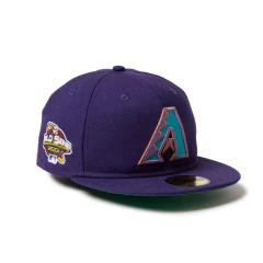 BONÉ NEW ERA 59FIFTY MLB WORLD SERIES ARIZONA DIAMONDBACKS - ROXO