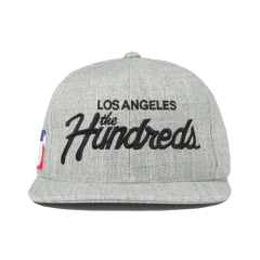 Boné The Hundreds Snapback Forever Team Adjustable - Athletic Heather