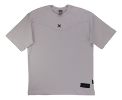 CAMISETA OAKLEY SKULL METAL PIN - BEGE