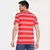 Camiseta Tommy Jeans Listras Masculina - Vermelho na internet