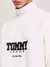 BLUSA TOMMY JEANS FABRIC ZIP POLAR - BRANCO - loja online