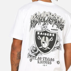 Camiseta New Era Las Vegas Raiders NFL - Branco
