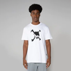 CAMISETA OAKLEY HERITAGE SKULL LOGO - WHITE