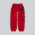 EXCLUSIVIIST Red 1of1 Blockkstar Sweat Pants