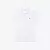 POLO LACOSTE PETIT PIQUET MINI CROCO - BRANCO