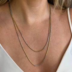 Colar Longo Dandara Canutilhos Mix de Banhos