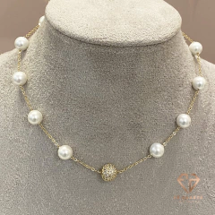 Choker Pérolas Valentina