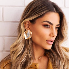 Brinco Egito Orgânico no Banho de Ouro